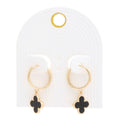 Moroccan Shape Hoop Earring