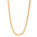 Sodajo Gold Dipped Brass Chain Necklace